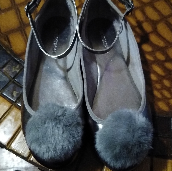 Silver Ballerina Flats - Picture 2 of 5